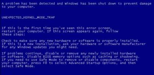 XP系统蓝屏提示错误代码0x000000ED怎么办?