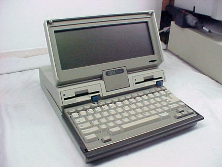 IBM于1986年发布了他们的第一台笔记本电脑PC Convertible 5140