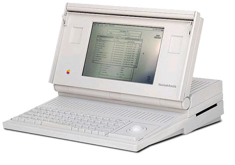 Apple 于1989年9月发布了他们的第一台笔记本电脑Macintosh Portable