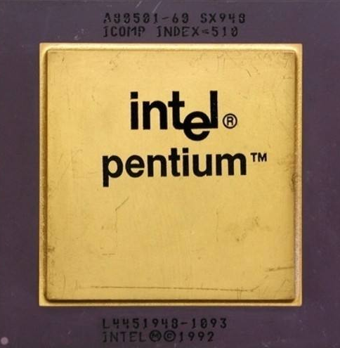 英特尔1993年3月22日发布了5代处理器奔腾系列