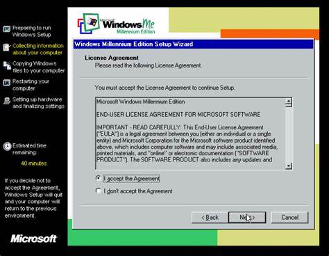 Microsoft 于2000年6月19日发布Windows ME（千禧年版）