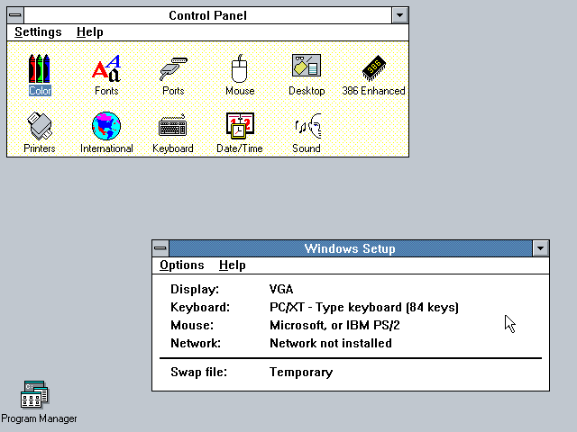 Microsoft Windows 3.0a [Trad.Chinese]（繁体中文版） (5.25-1.2mb)