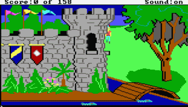 《国王密使》系列的第一款游戏于1983年7月由Sierra Entertainment发行