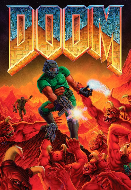 1993年12月10日，毁灭战士（Doom）是由id Software开发的一款第一人称射击类游戏