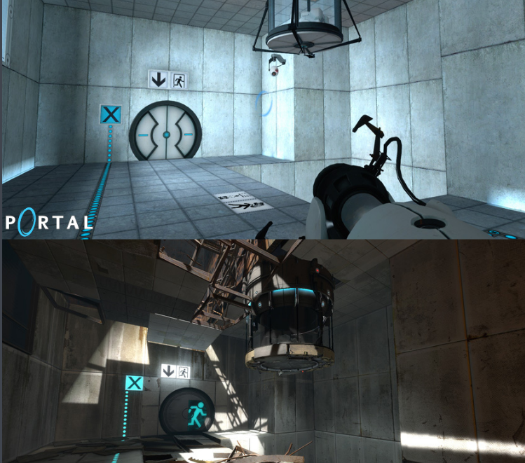 Valve于2007年10月9日发布了《传送门》（Portal）