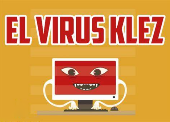 Klez virus于2001年末发布，通过电子邮件和欺骗感染电脑，使收件人认为电子邮件来自朋友或家人