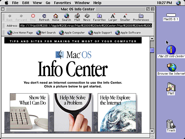 Apple Mac OS 8.1 (ISO)