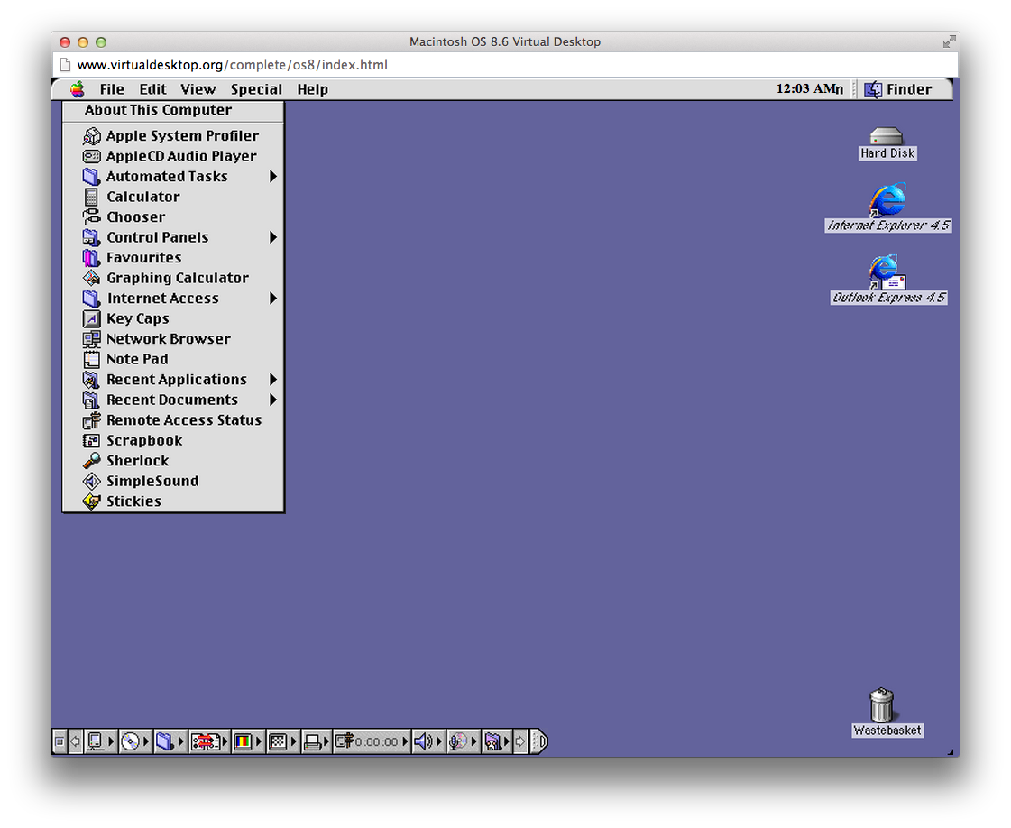 Apple Mac OS 8.6 (ISO)