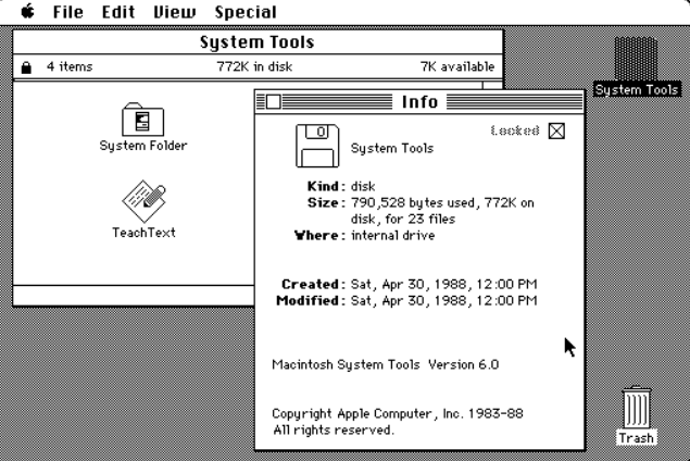 Apple Mac OS 6.0 (3.5-800k) 