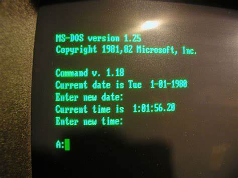 MS-DOS 1.25（Z-DOS）（5-27-1983）[Zenith Z-100]（5.25-320kb）