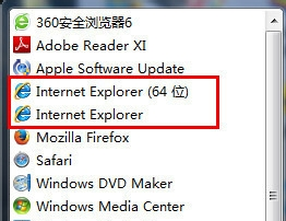 win7恢复IE浏览器桌面图标的方法