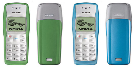 2003年10月诺基亚1100上市售卖，是当时全球通信行业最具影响力的产品