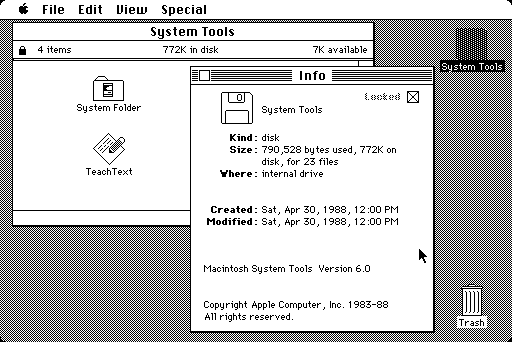 Apple Mac OS 6.0.5 (3.5-800k)