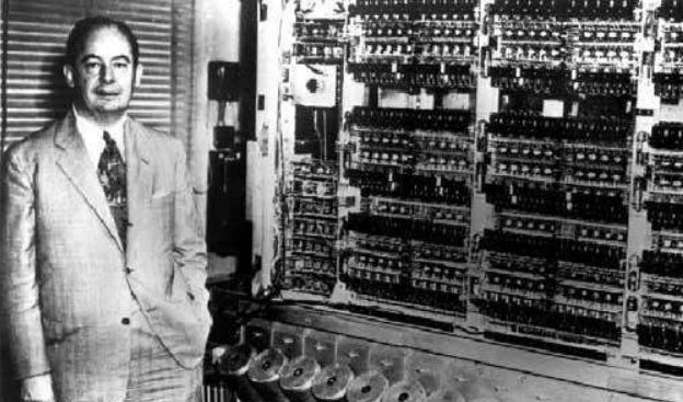 1945年6月John von Neumann发表名为“关于EDVAC的报告草案”的总结报告
