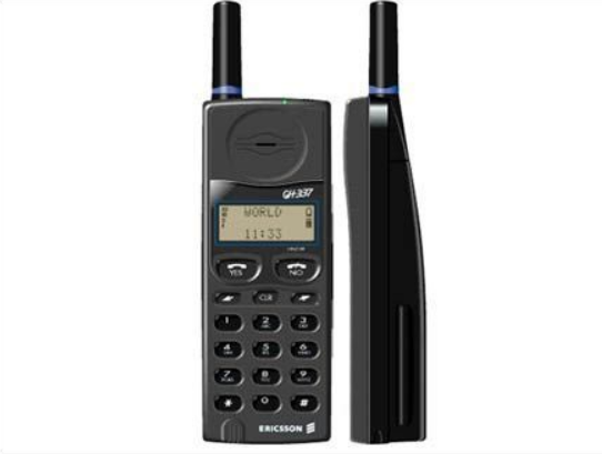 爱立信GH337是第一款进入中国大陆的GSM手机在1995年01月