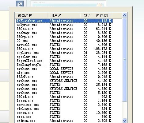 win7系统任务管理器看不到上层的问题解决方法