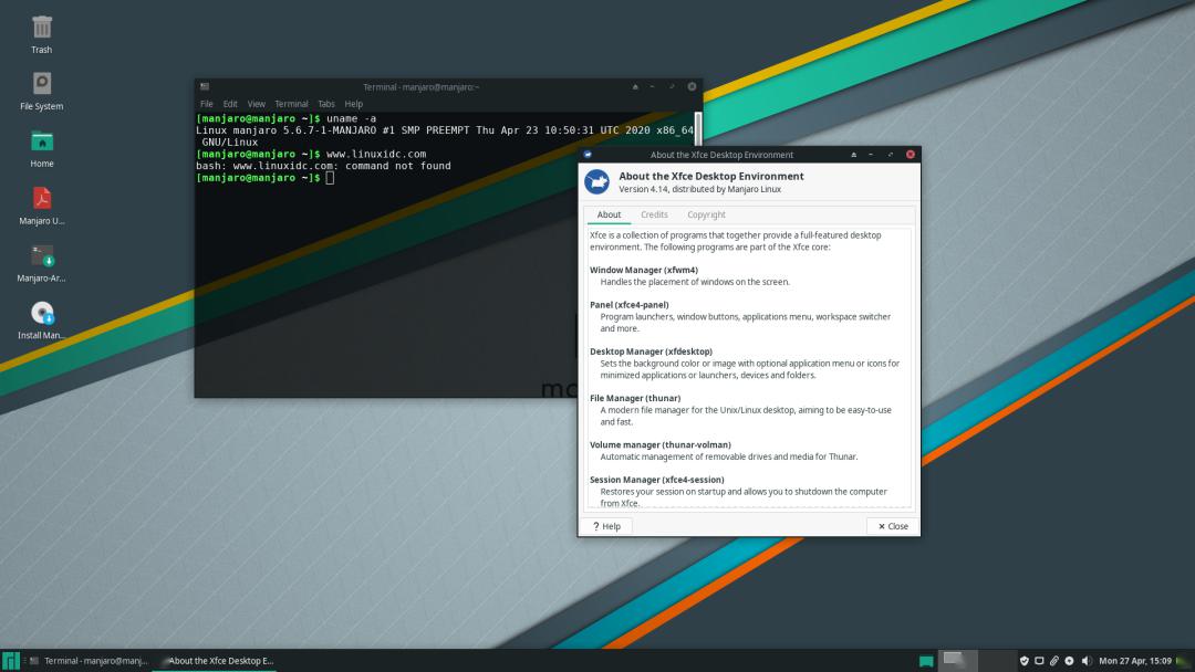 Manjaro Linux 20.0.3