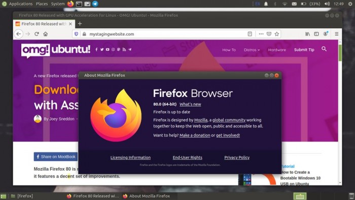 Firefox 80稳定版发布：可将其作为系统默认PDF阅读器