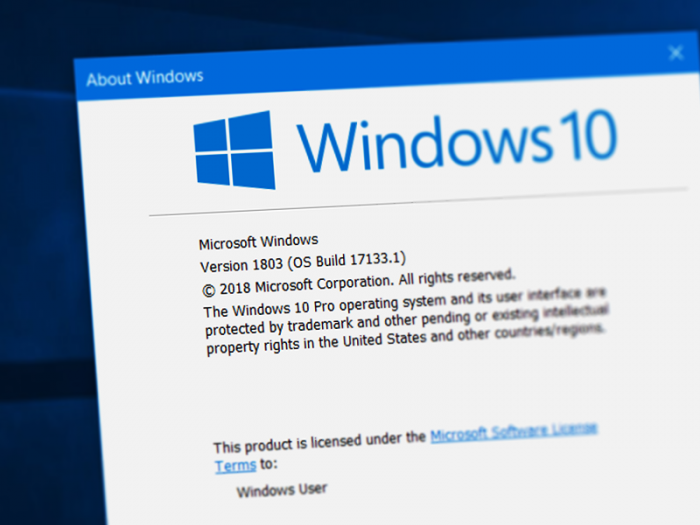 微软将Windows 10 1803版本的生命周期延长6个月