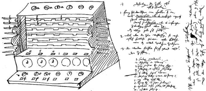 1623年契克卡德（W. Schickard）制造了人类有史以来第一台机械计算机
