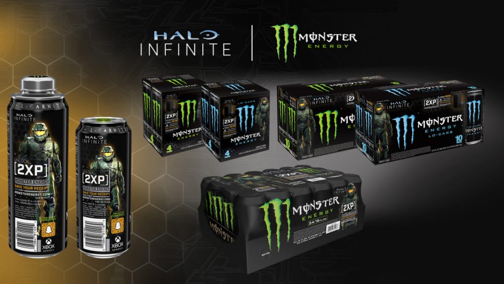 微软与Monster Energy合作提供Halo Infinite周边以及游戏道具