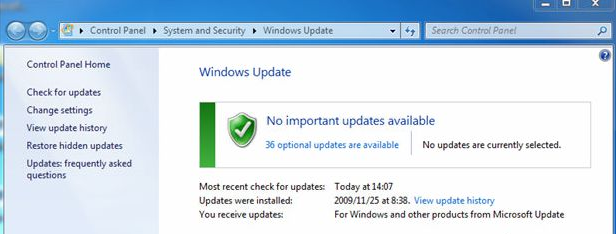 win7系统Windows Update检查更新总提示80244019错误的恢复办法