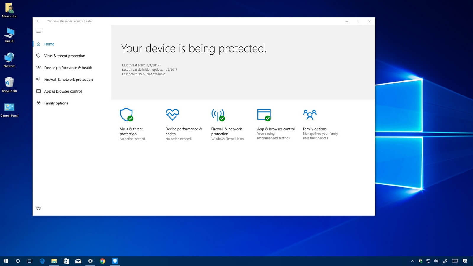 微软否认Windows Defender的新功能存在安全风险