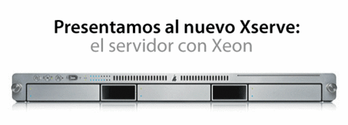 2002年5月14日苹果公司发布了Xserve机架式服务器