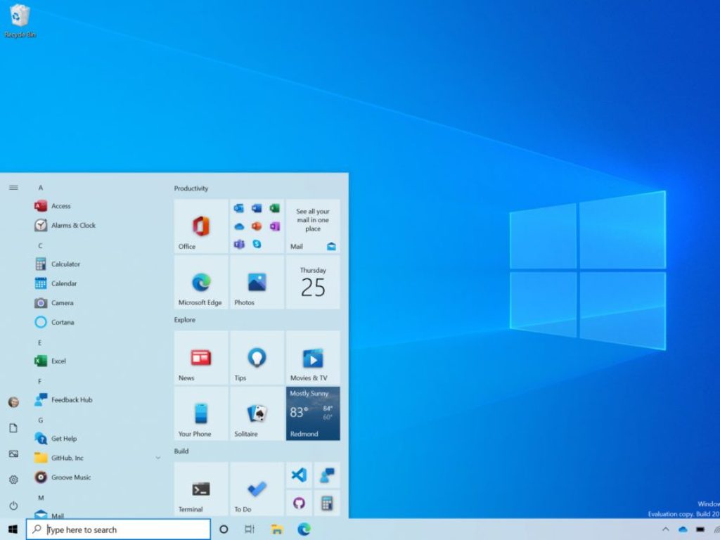 Windows 10 2020年10月更新（20H2）发布预览版本