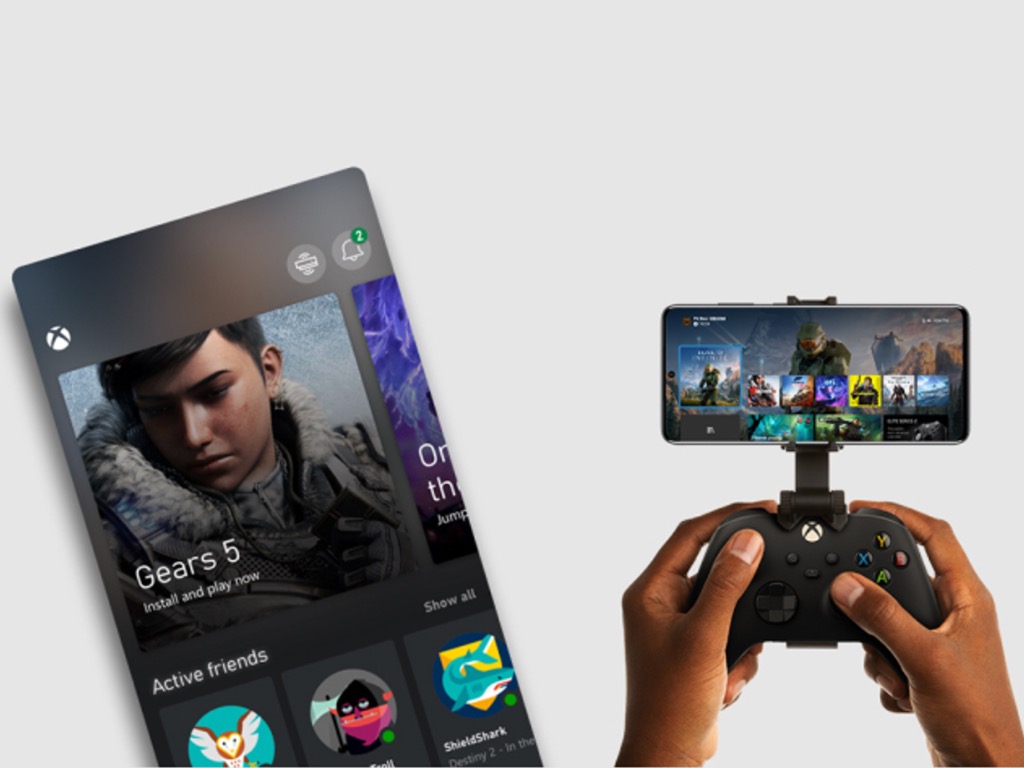 微软全新的Android版Xbox beta应用现在可以将自己的Xbox One游戏流式传输到手机上