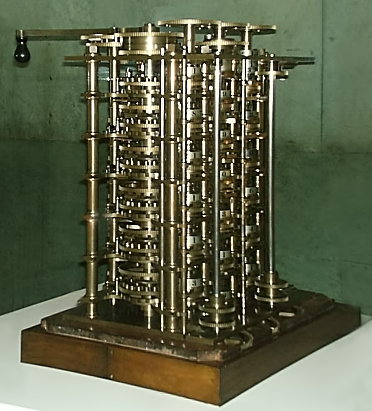 1822年查尔斯·巴贝奇概念化并发明了差分机