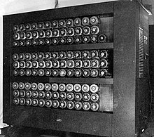 1939年图灵最早提出了关于密码破译 计算机“Bombe”的思路
