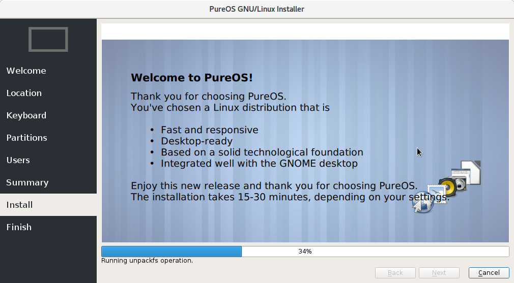 PureOS系统安装教程-电脑系统安装手册