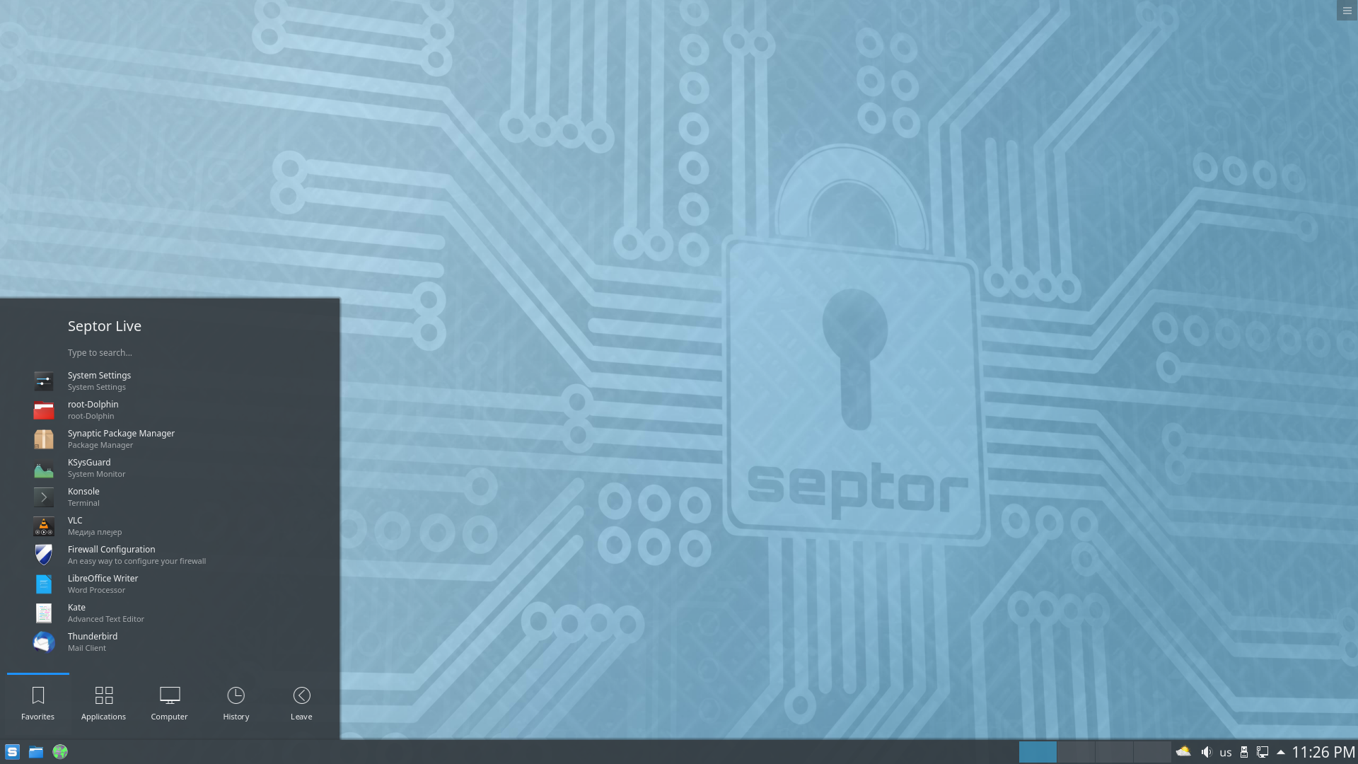 Septor_专注保护隐私性 Linux 发行版