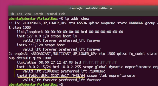 Ubuntu操作系统中如何检查IP地址？
