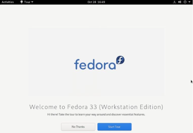 超详细图文过程带你安装Fedora 33