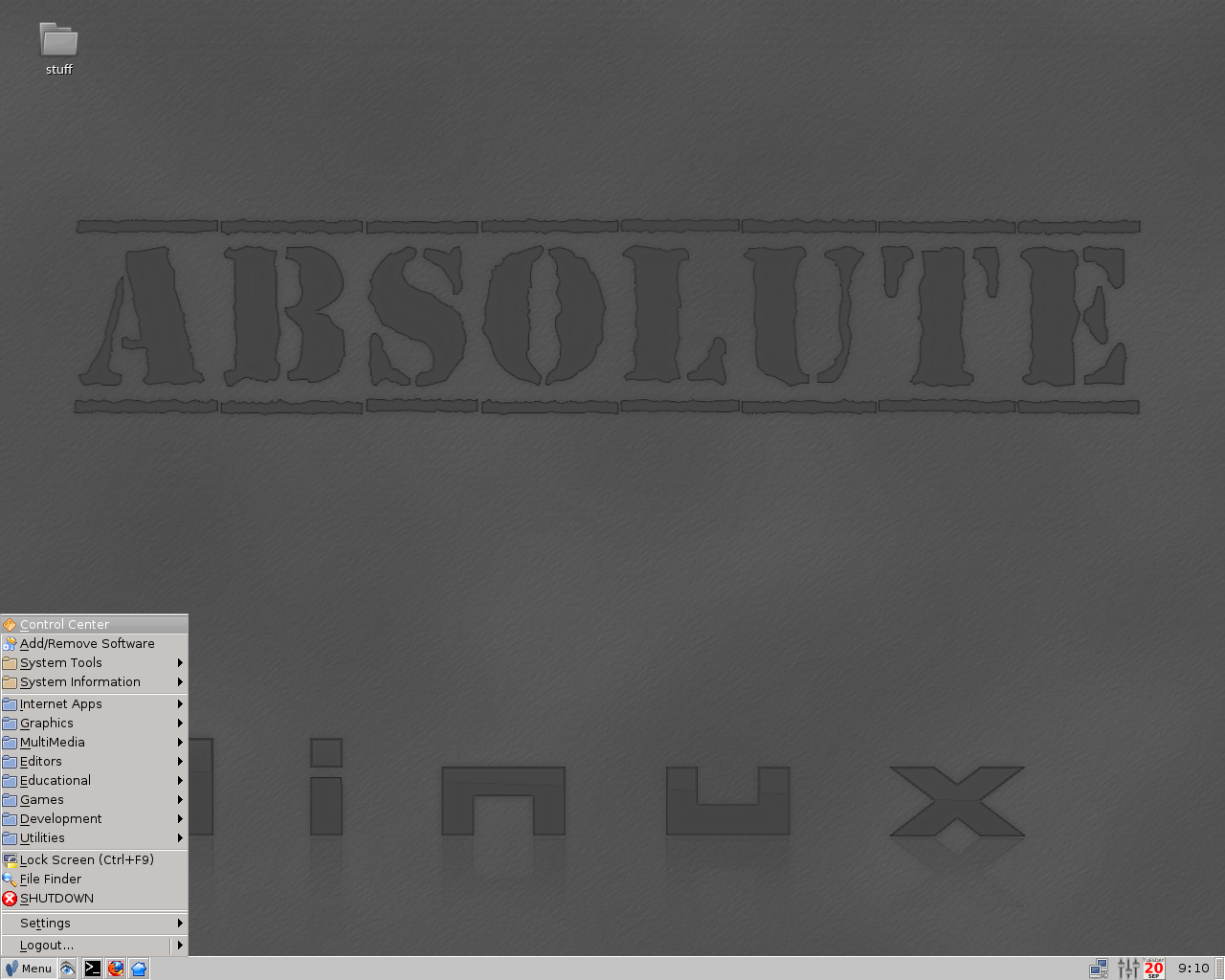 Absolute Linux 2020.11.03