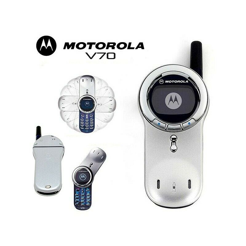 2002年2月，全球第一款旋盖手机——摩托罗拉V70面市，手机时尚的巅峰