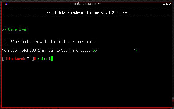 BlackArch Linux安装教程-电脑系统安装手册