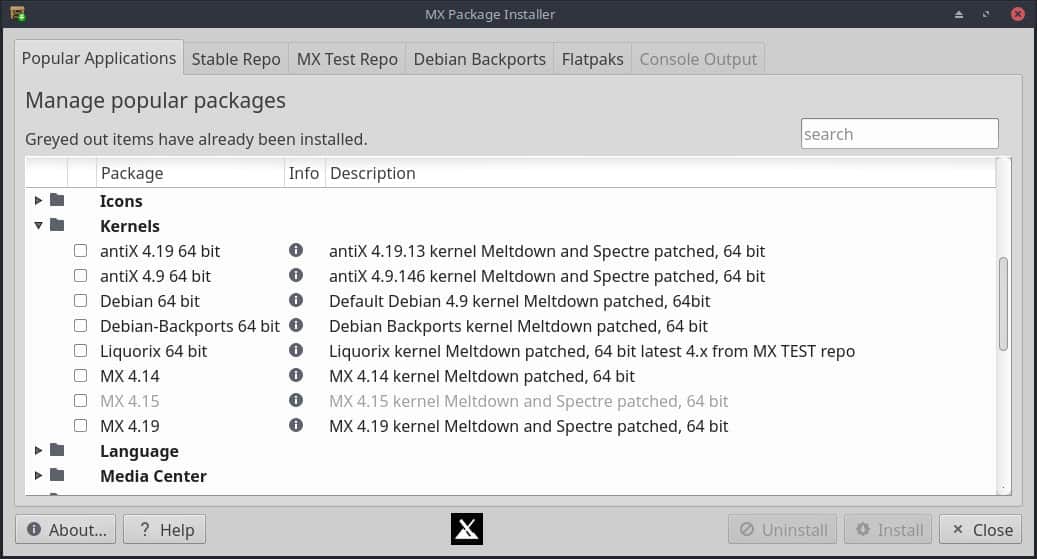 MX Linux 19.3 KDE-64位