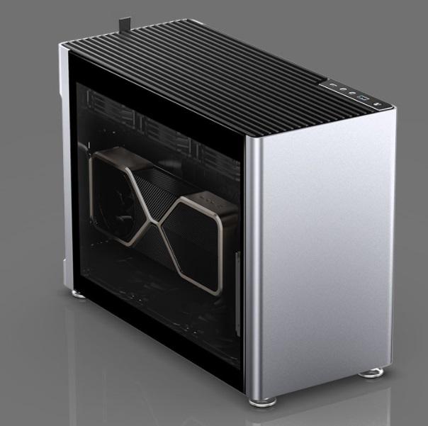 2020年10月23日，乔思伯推出新款 ITX 机箱，提手采用了皮革材质