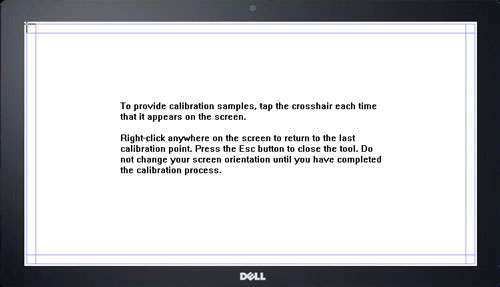 如何在 Dell 计算机上校准触摸屏
