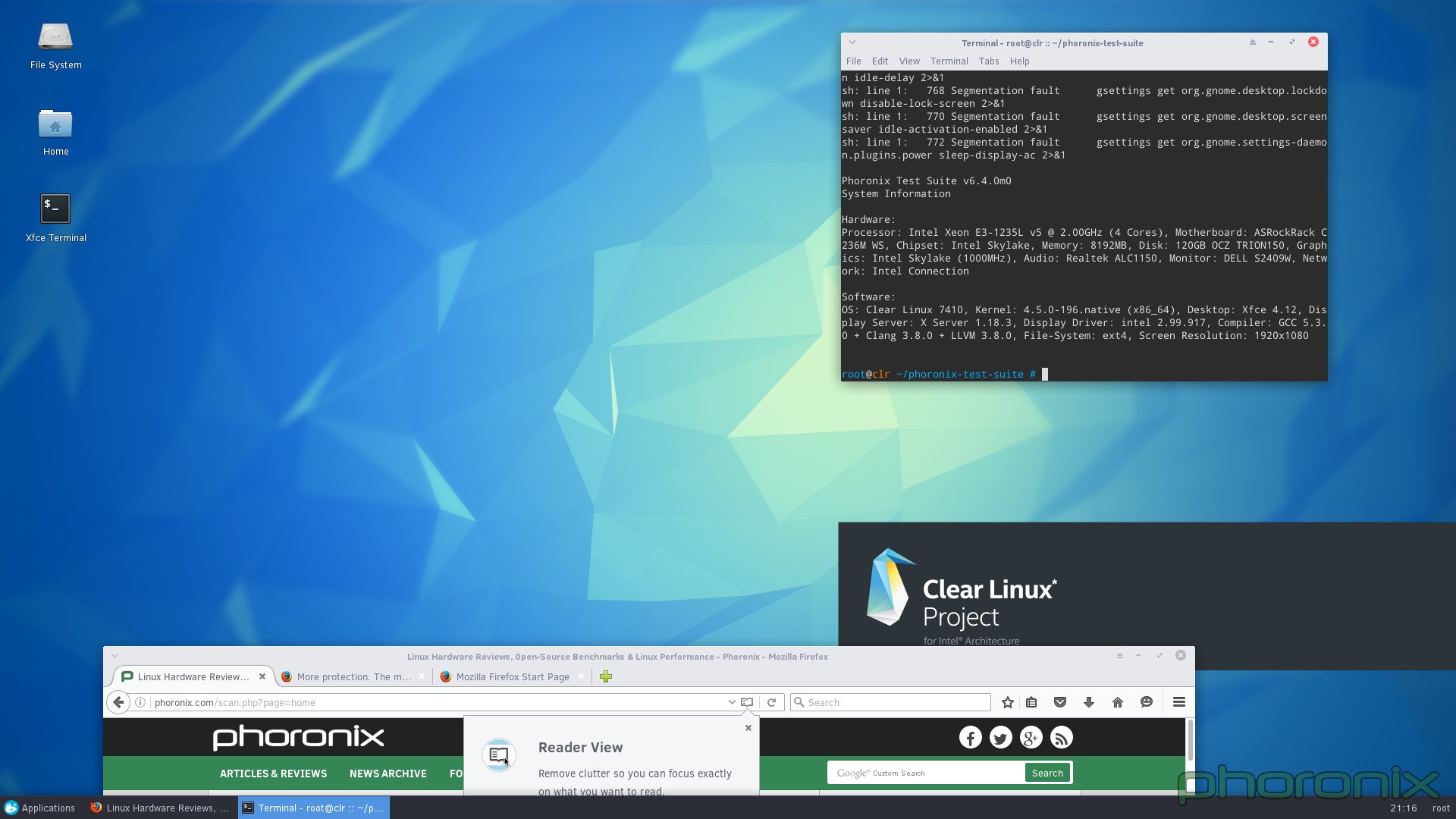 Clear Linux_快速、高性能的开箱即用系统