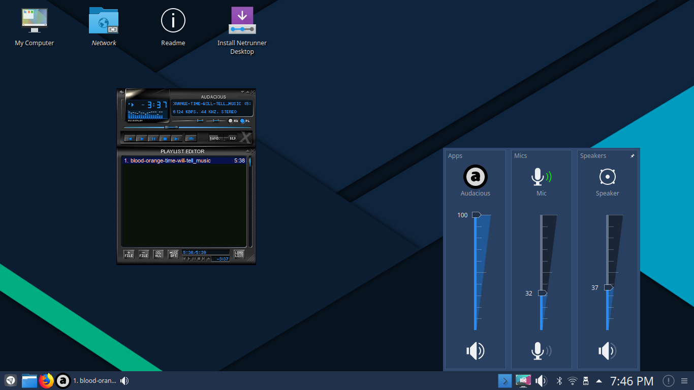 Netrunner desktop 20.01