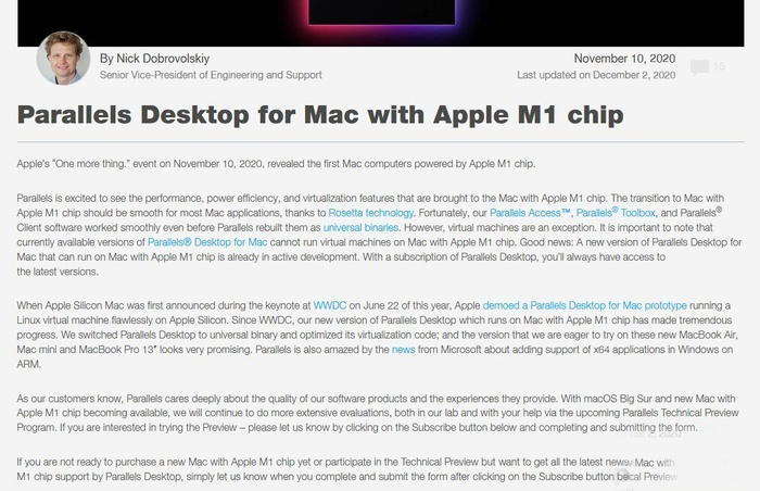 性能爆表缺软件 M1版MacBook真不能装Windows 10吗？