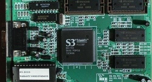 1995年11月，S3公司推出trio64v＋，2D性能的巅峰