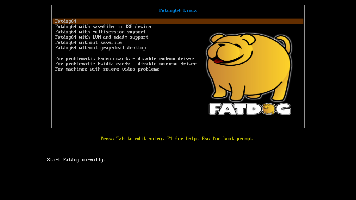 Fatdog64 Linux_较旧系统的轻量级的LINUX发行版