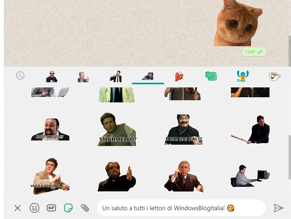 适用于Windows 10的WhatsApp Desktop更新了表情包改进