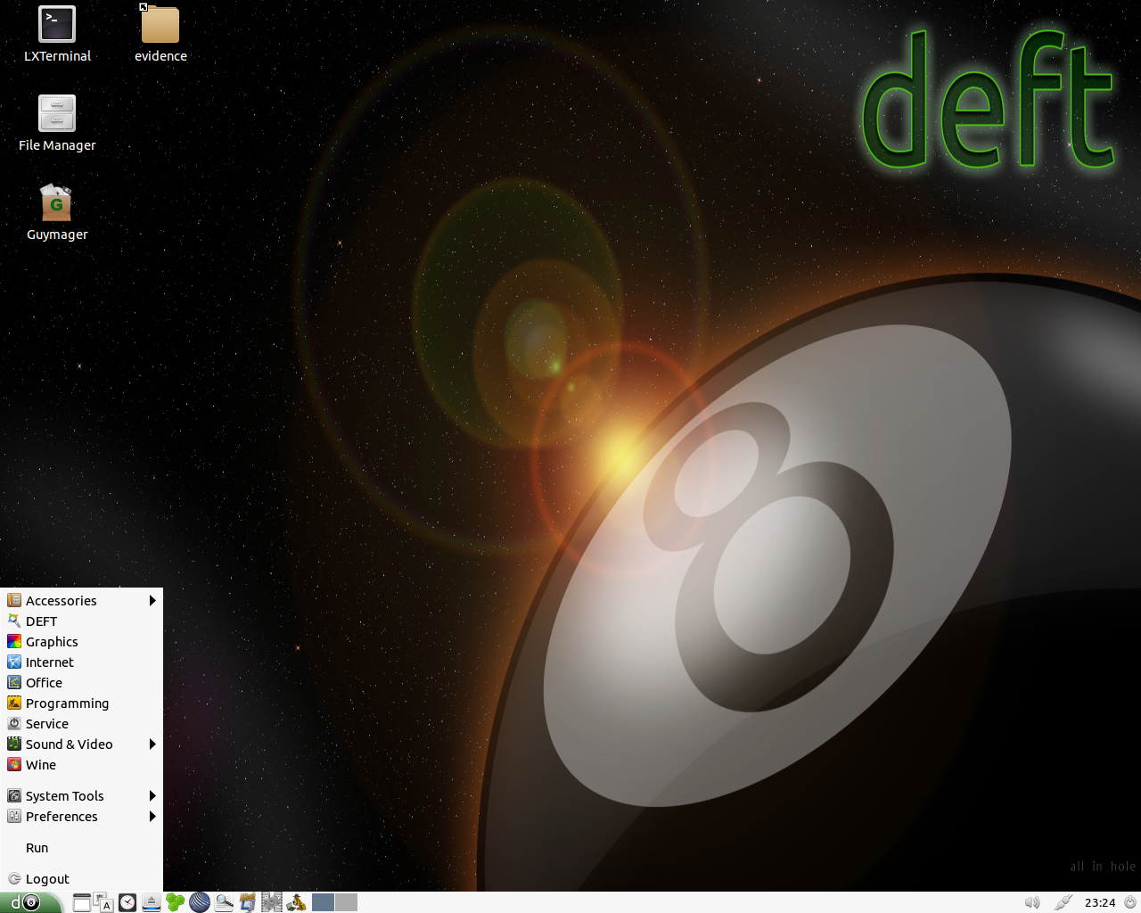 DEFT是一份定制的Ubuntu自启动运行Linux光盘