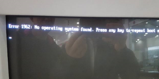 韩博士传授win10系统联想开机error 1962: no operating system found.boot s